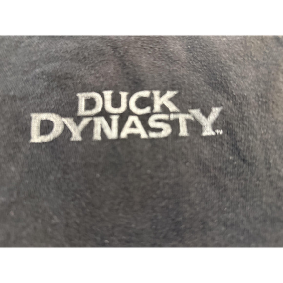 Duck Dynasty Shirt Mens Large Black 2012 TV Show A&E Club Red Licensed Fader - Picture 3 of 8